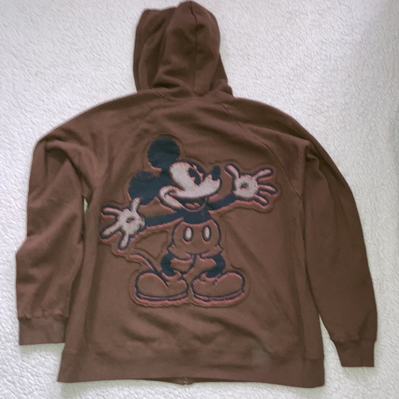 Disney Store Other - Vintage Disney Store Mickey Mouse Full Zip Hoodie Size XL